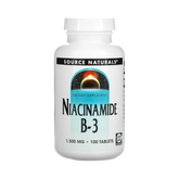 Source Naturals, Niacinamide B-3, 1500 Mg, 100 Tablets