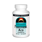 Source Naturals, Pantothenic Acid, 500 Mg, 100 Tablets