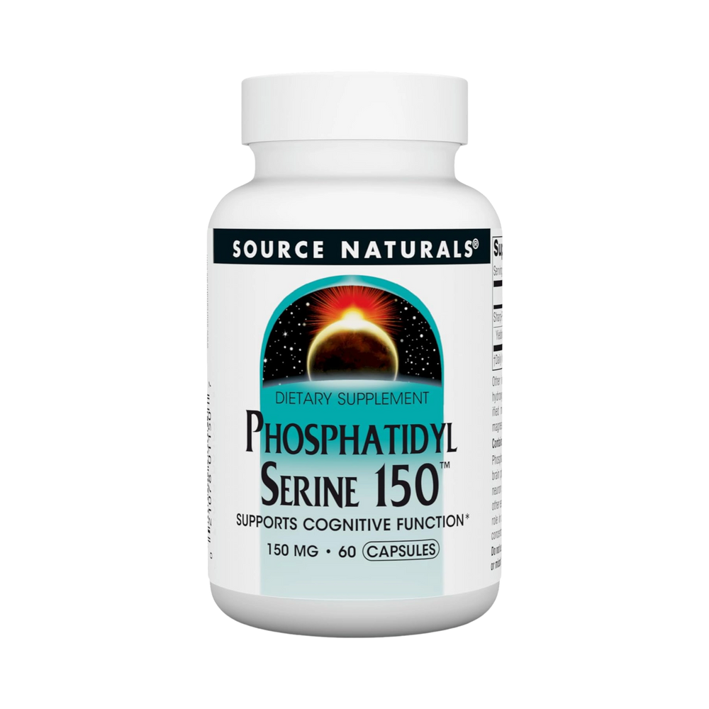 Source Naturals, Phosphatidyl Serine, 150 Mg, 60 Capsules