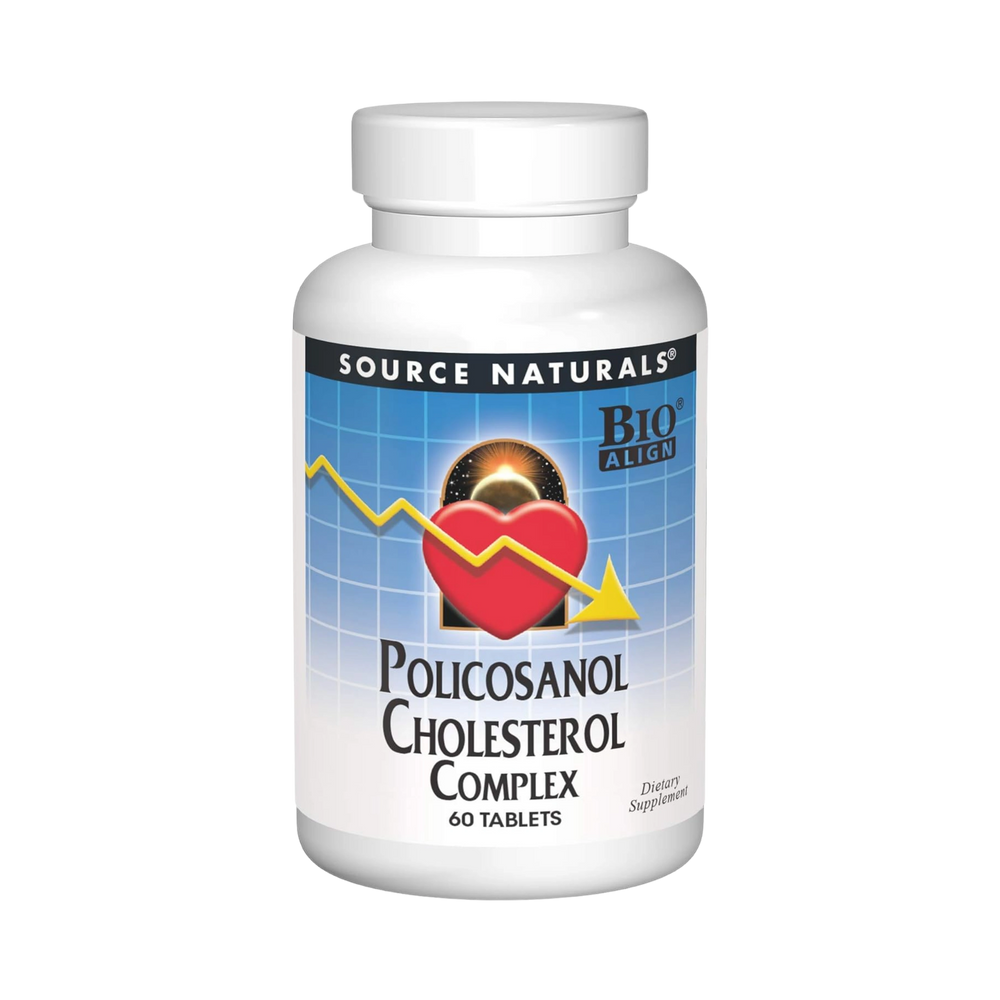 Source Naturals, Policosanol Cholesterol Complex, 60 Tablets