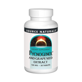 Source Naturals, Pycnogenol and Grape Seed Extract, 100 Mg, 30 Tablets
