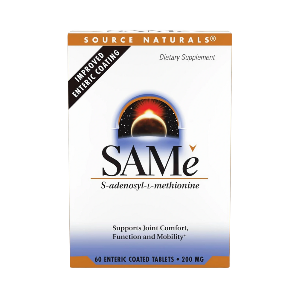 Source Naturals, SAMe, 200 Mg, 60 Tablets