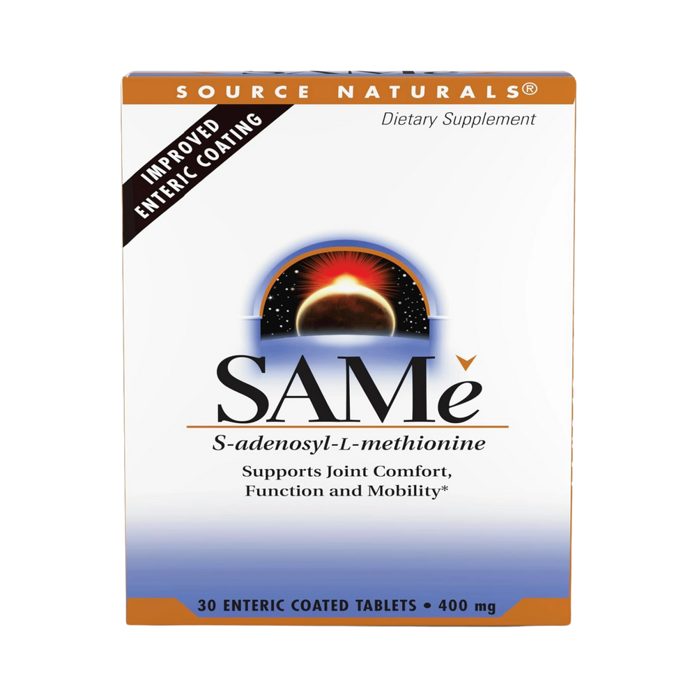 Source Naturals, SAMe, 400 Mg, 30 Tablets