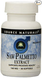 Source Naturals, Saw Palmetto Extract 160mg (30,60,120) Softgels| Maple Herbs