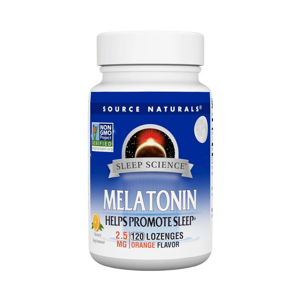 Source Naturals, Sleep Science Melatonin, 2.5 Mg, 120 Orange Lozenge