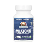 Source Naturals, Sleep Science Melatonin, 2 Mg, 60 Time Release Tablets