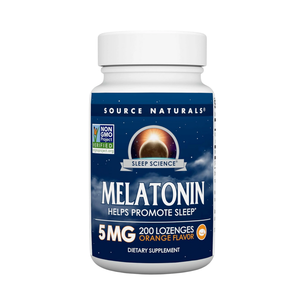 Source Naturals, Sleep Science Melatonin, 5 Mg, 200 Orange Lozenge