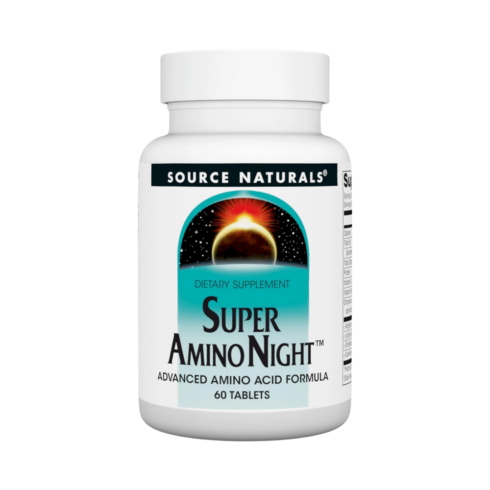 Source Naturals, Super Amino Night, 60 Capsules