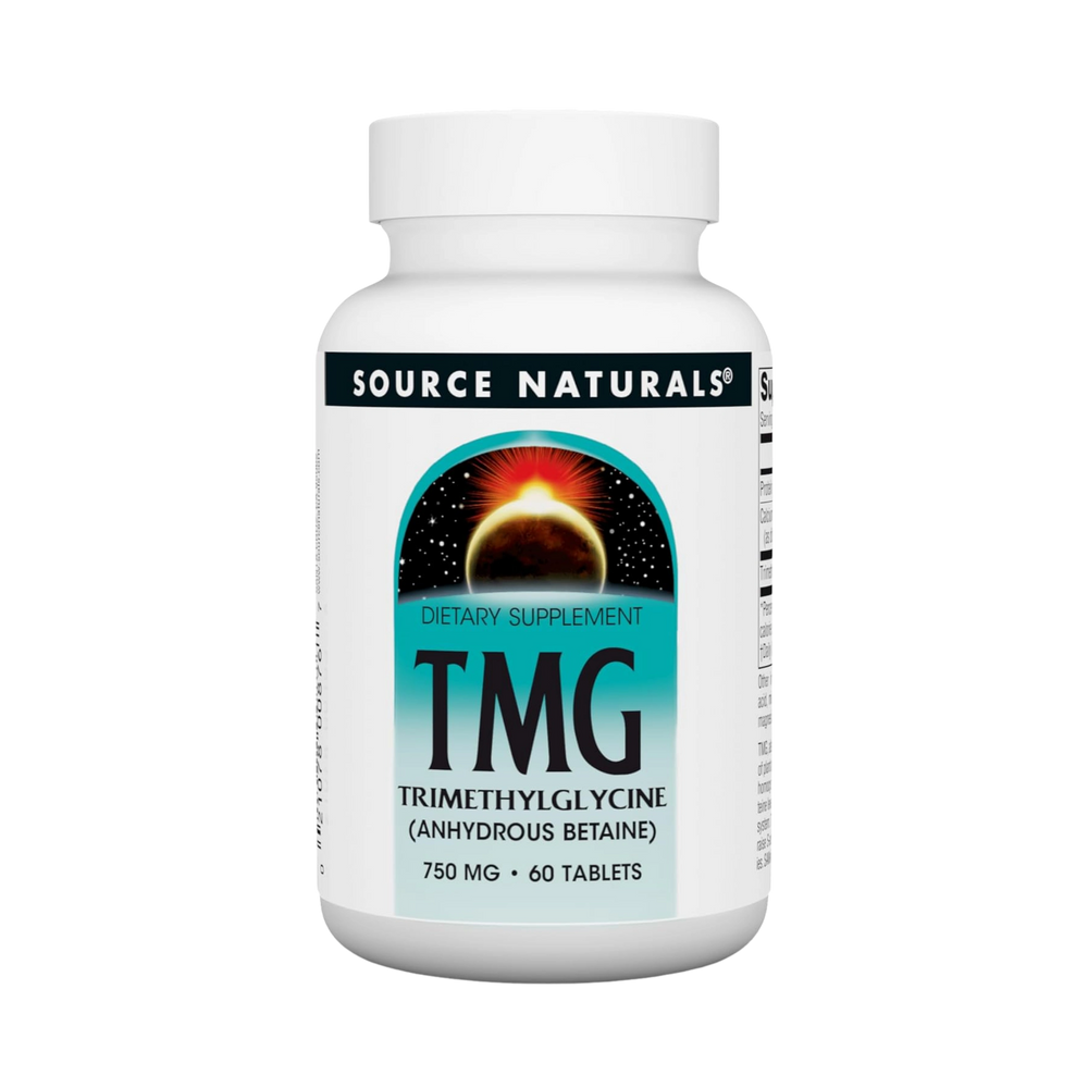 Source Naturals, TMG, 750 Mg, 60 Tablets