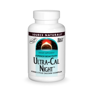 Source Naturals, Ultra-Cal Night™ with Vitamin K (60,120,240) Tablets | Maple Herbs