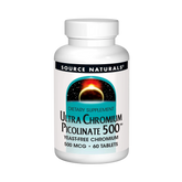 Source Naturals, Ultra Chromium Picolinate, 500 Mcg, 60 Tablets