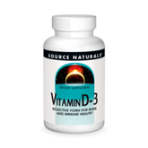 Source Naturals, Vitamin D-3, 1000 IU, 100 Tablets