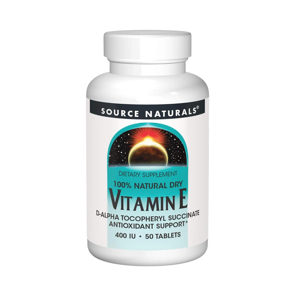 Source Naturals, Vitamin E, 400 IU, 50 Tablets