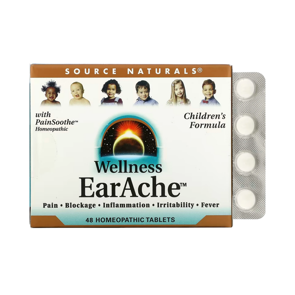 Source Naturals, Wellness Earache, 48 Tablets