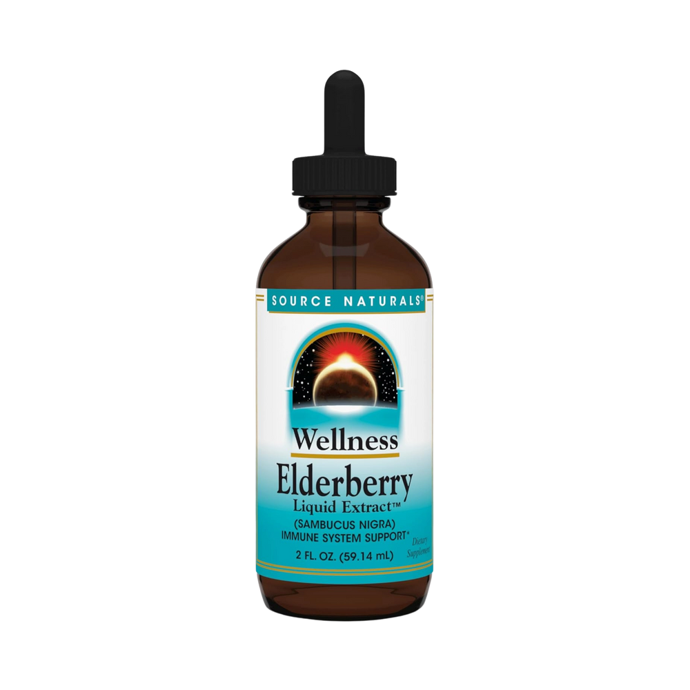 Source Naturals, Wellness Elderberry Liquid Extract, 2 Oz