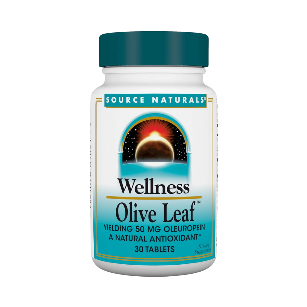Source Naturals, Wellness Olive Leaf, 30 Tablets