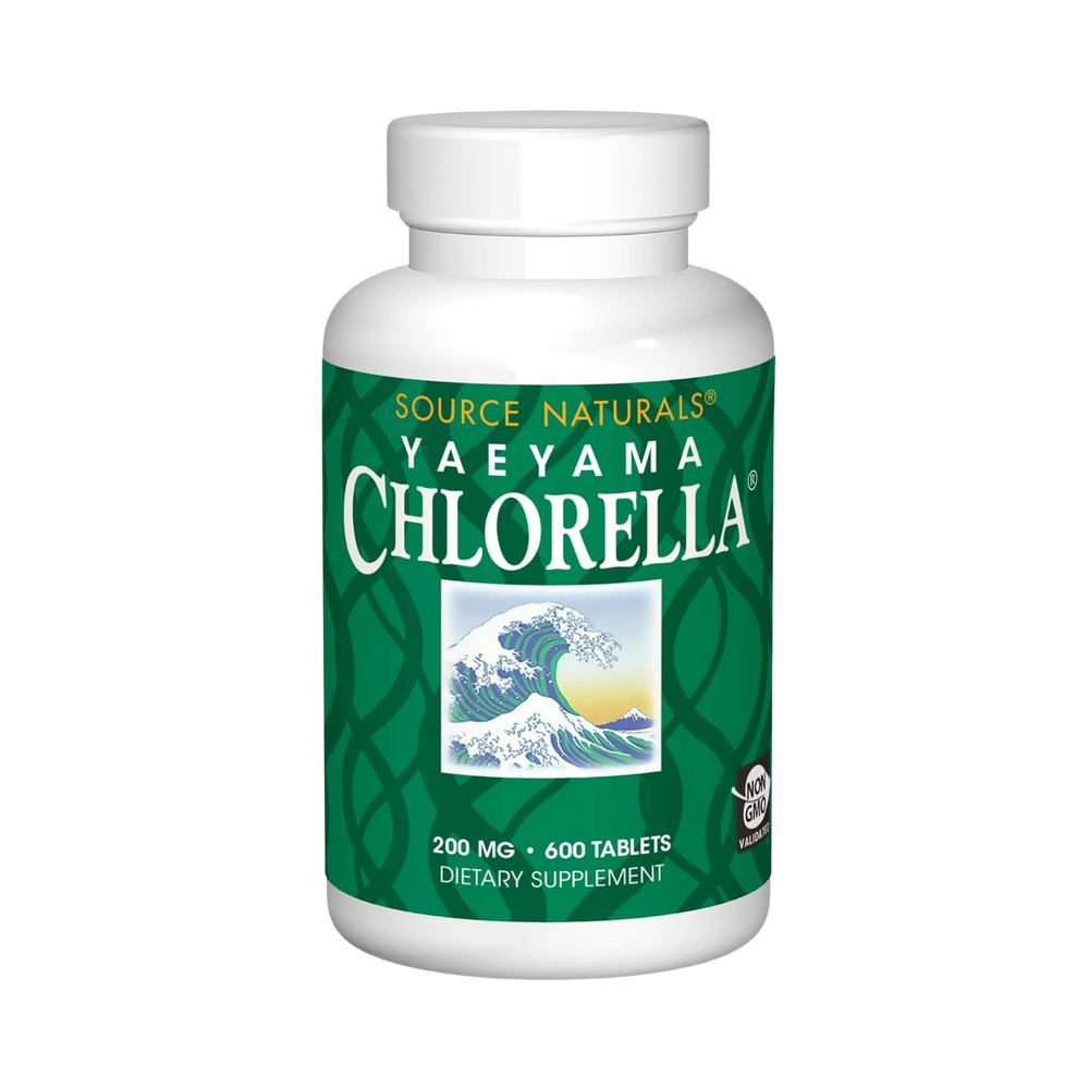 Source Naturals, Yaeyama Chlorella, 200 Mg, 600 Tablets