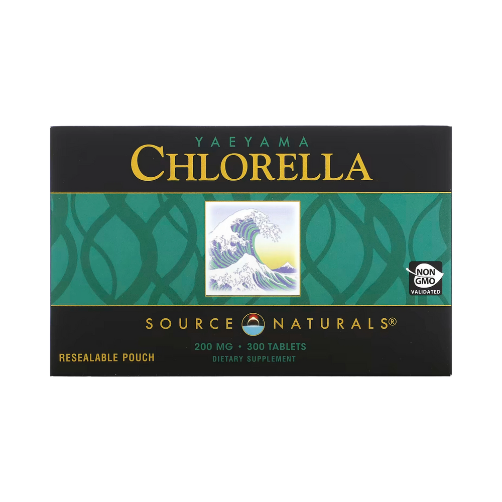 Source Naturals, Yaeyama Chlorella, 200 Mg, Box Tablets