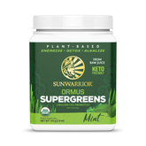 Sunwarrior, Ormus Supergreens, Mint, 225 g