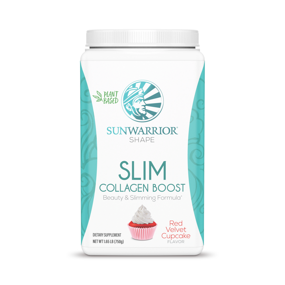 Sunwarrior, Shape, Slim Collagen Boost, Red Velvet Cupcake, 750 g
