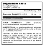 Herbal Secrets, Grapeseed Extract, 100 Mg, 120 Capsules