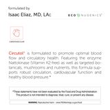 EcoNugenics, Circutol, 60 Capsules