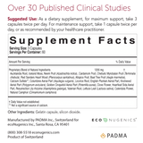 EcoNugenics, PADMA Basic, 180 Capsules