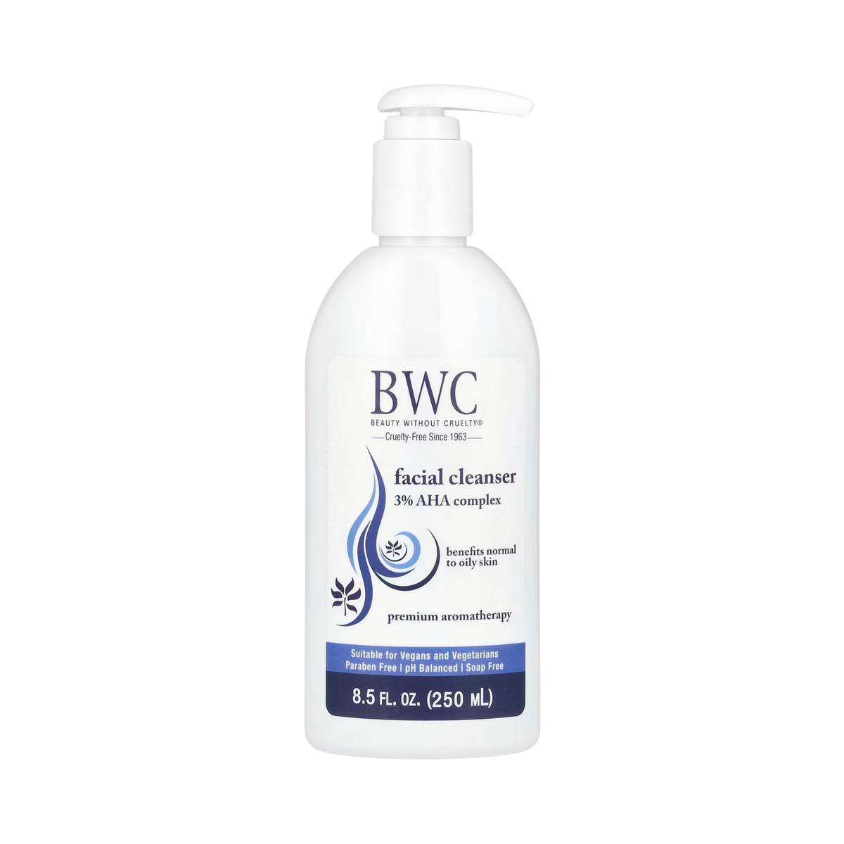 Beauty Without Cruelty, Facial Cleanser, 3% AHA Complex, 8.5 Fl Oz