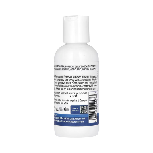 Beauty Without Cruelty, Eye & Face Makeup Remover, Extra Gentle, 4 Fl Oz