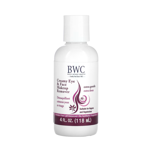 Beauty Without Cruelty, Creamy Eye & Face Makeup Remover, 4 Fl Oz