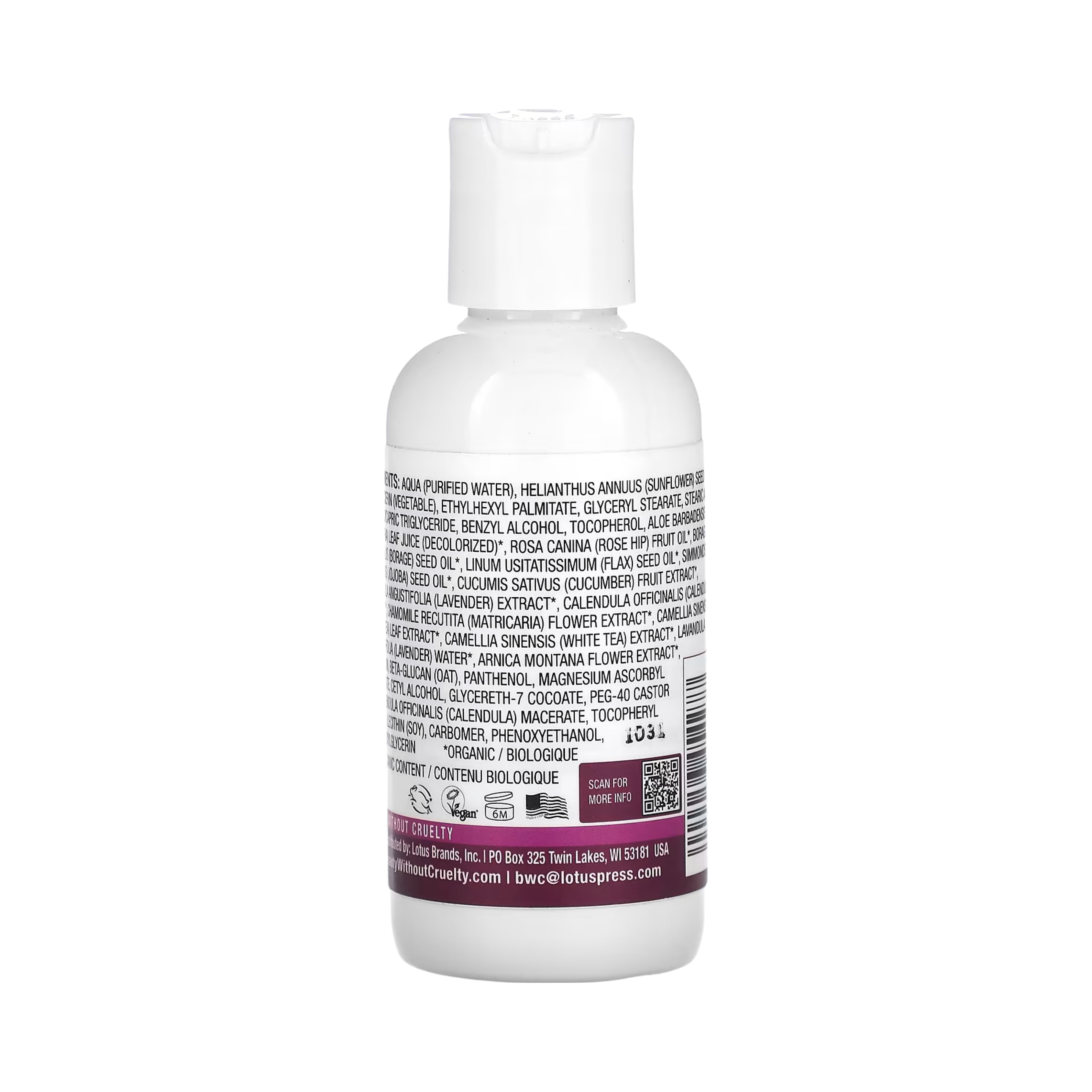 Beauty Without Cruelty, Creamy Eye & Face Makeup Remover, 4 Fl Oz