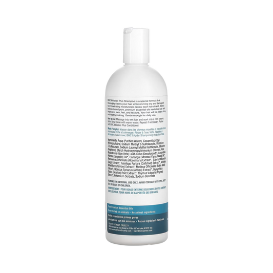 Beauty Without Cruelty, Shampoo Moisture Plus, For Dry/Treated Hair, 16 Fl Oz