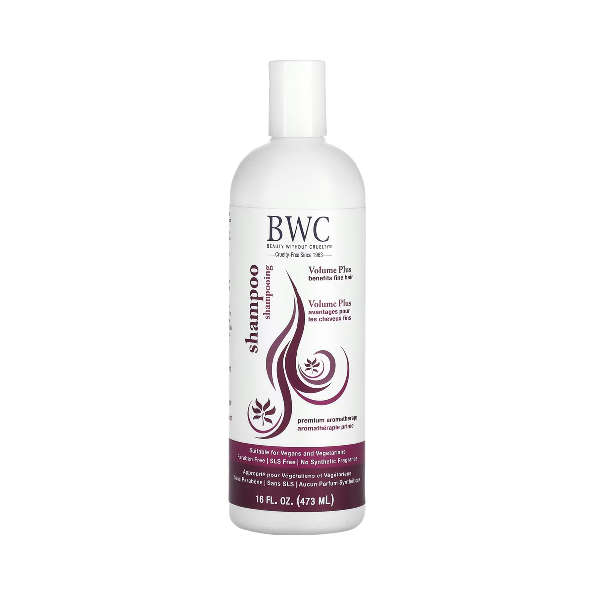 Beauty Without Cruelty, Volume Plus Shampoo, 16 Fl Oz