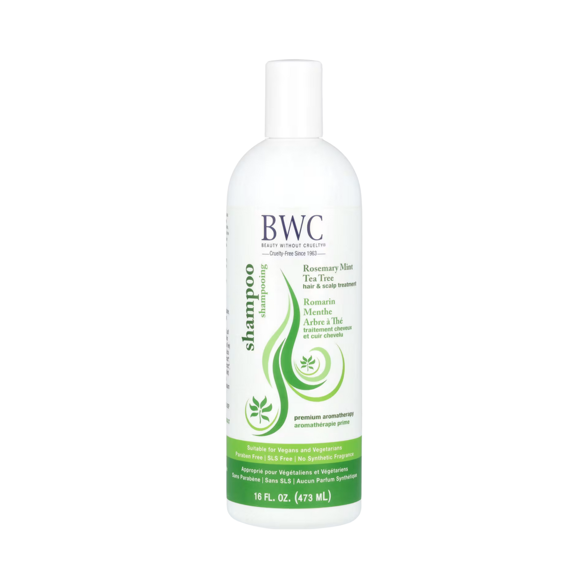 Beauty Without Cruelty, Shampoo, Rosemary Mint Tea Tree, 16 Fl Oz