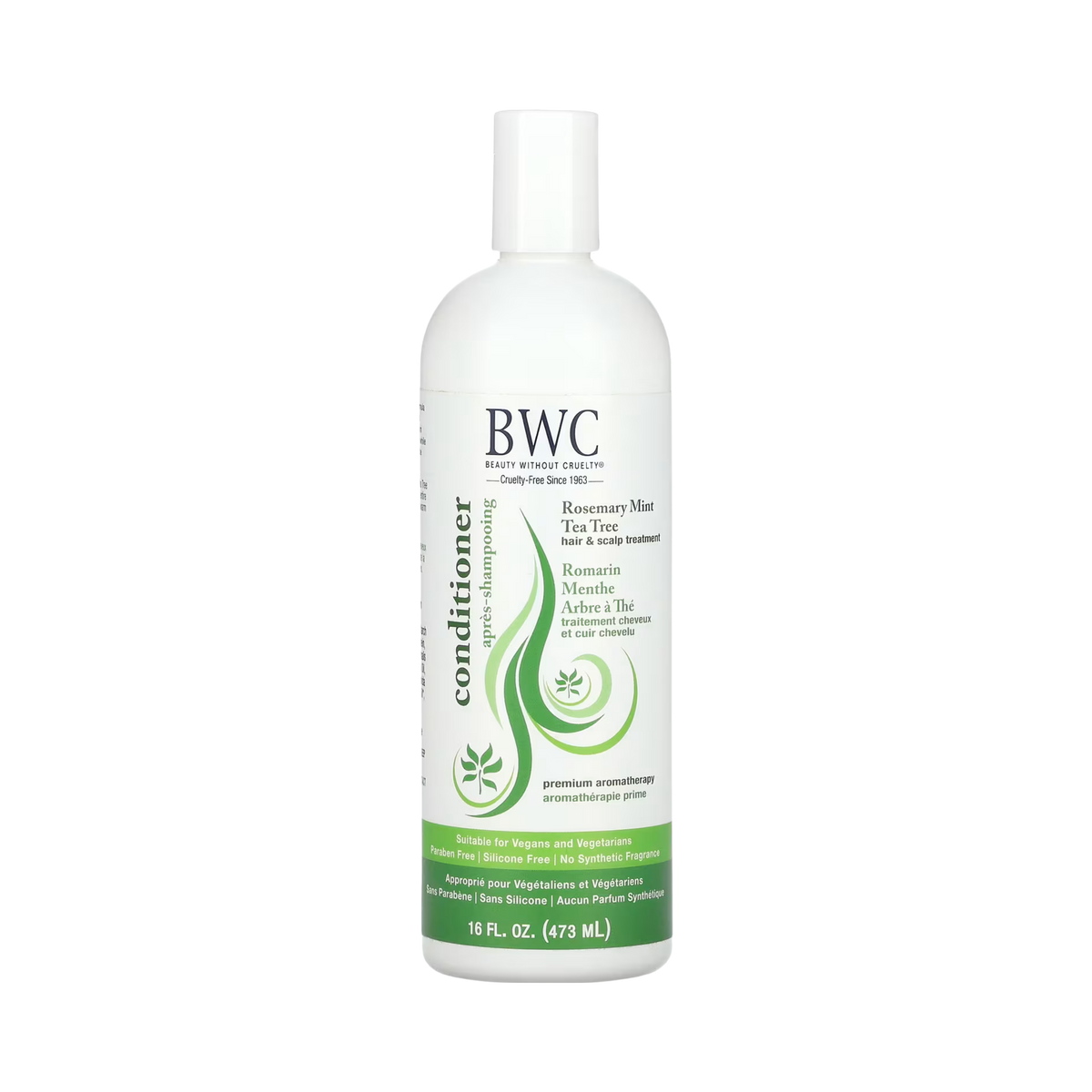 Beauty Without Cruelty, Hair & Scalp Treatment Conditioner, Rosemary Mint Tea Tree, 16 Fl Oz