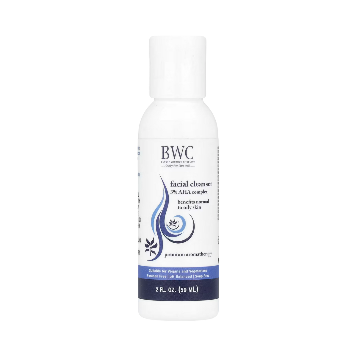 Beauty Without Cruelty, Facial Cleanser, 3% AHA Complex, 2 Fl Oz