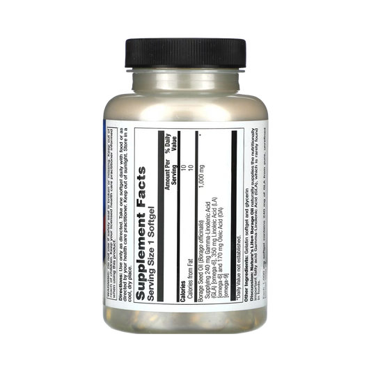 Nature's Life, Borage Oil, 1000 mg, 60 Softgels