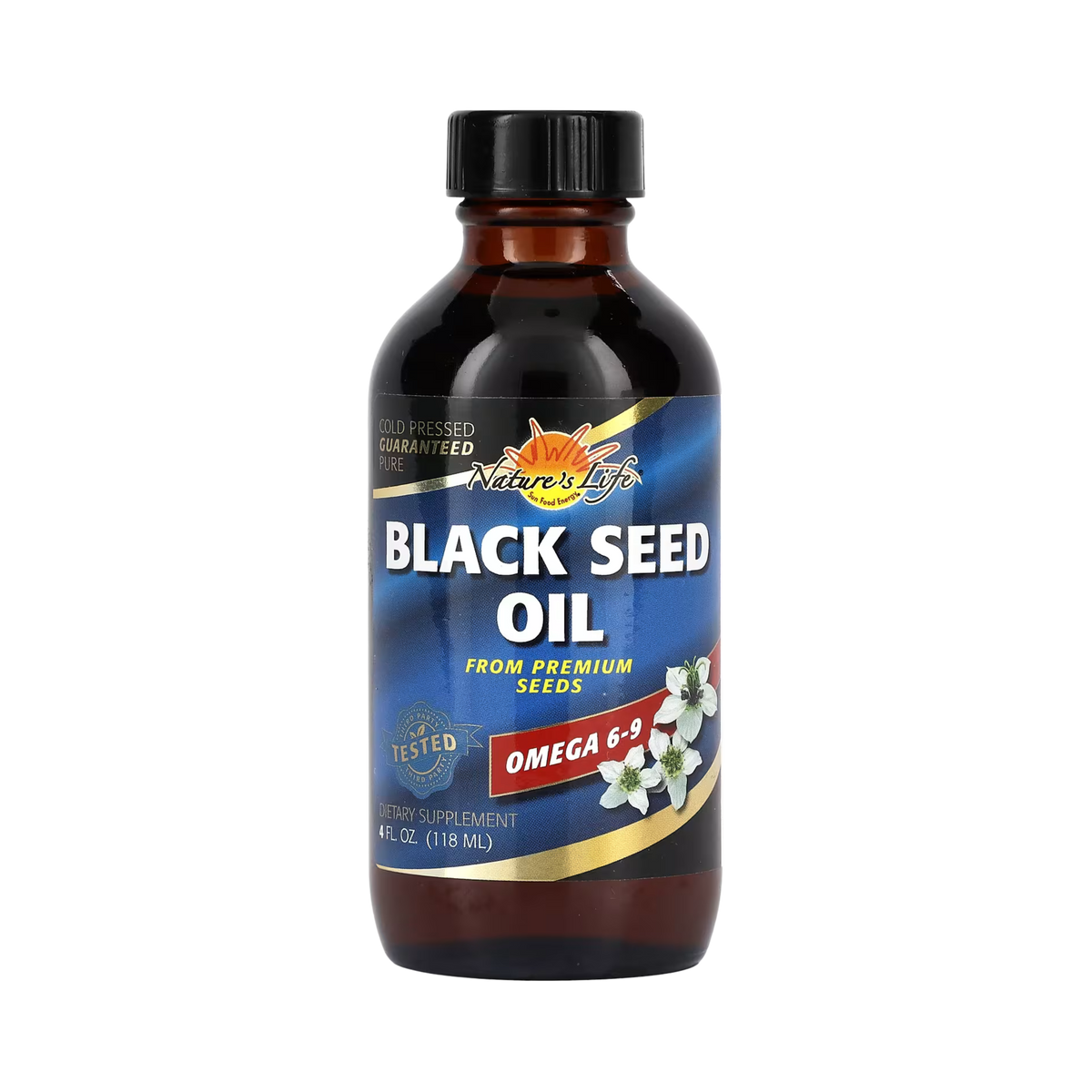 Nature's Life, Black Seed Oil, 4 fl oz (118 ml)