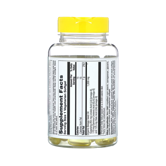 Nature's Life, Vegetarian Borage Oil, 60 Vegetarian Softgels