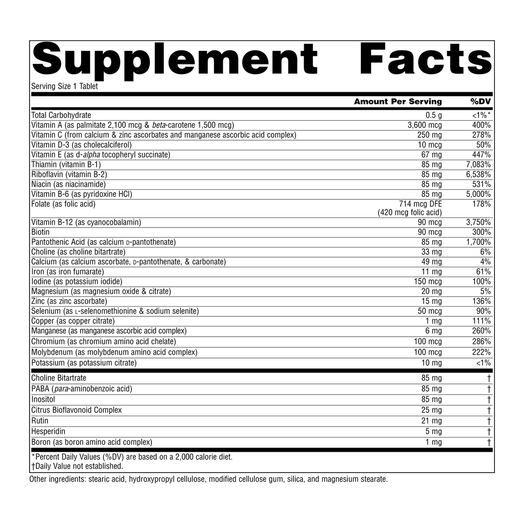 Source Naturals, Mega-One Multi-Vitamin with Minerals, 60 Tablets