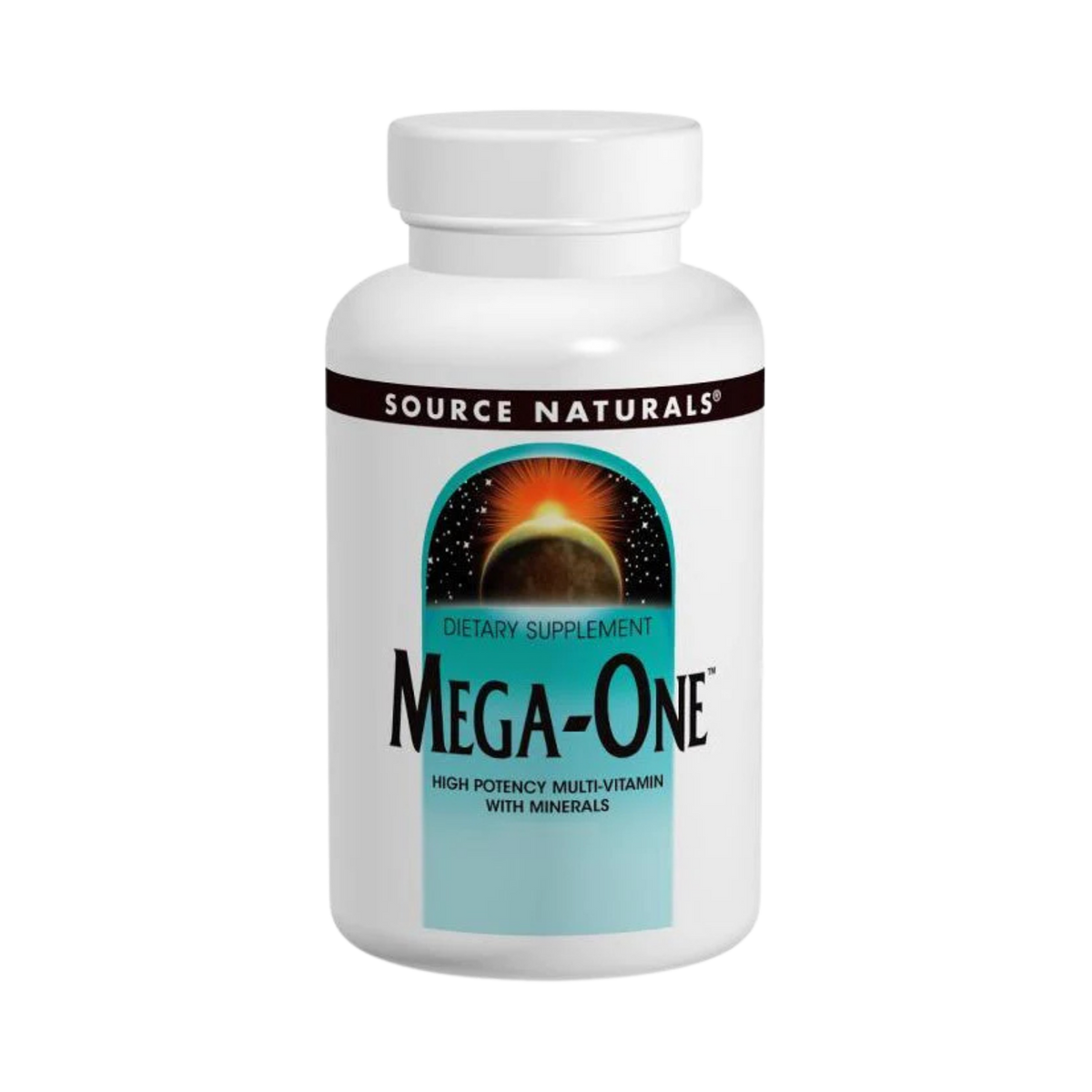 Source Naturals, Mega-One Multi-Vitamin with Minerals, 90 Tablets