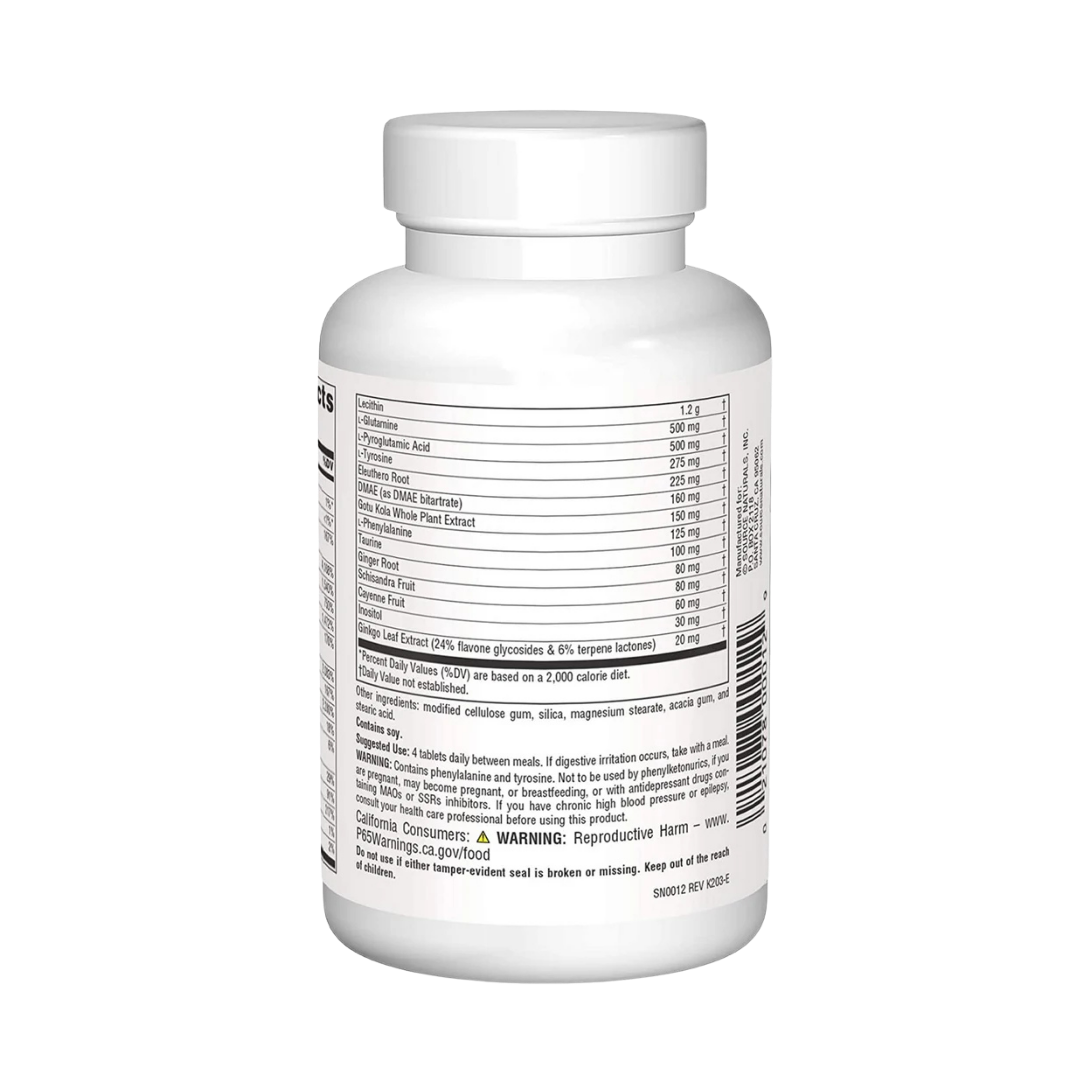 Source Naturals, Mental Edge, 120 tablets