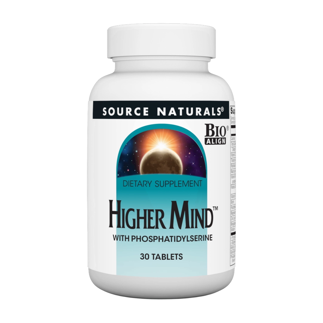 Source Naturals, Higher Mind, 30 Tablets