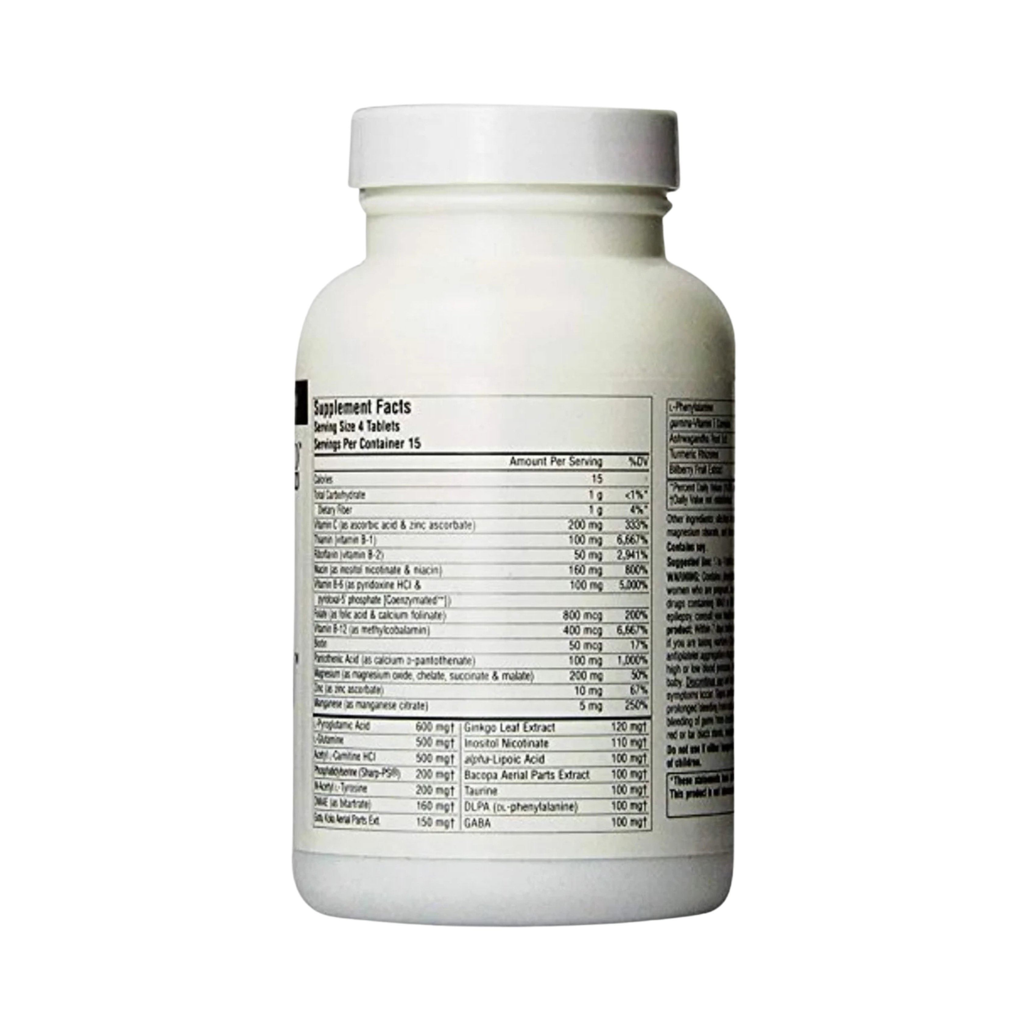 Source Naturals, Higher Mind, 60 Tablets