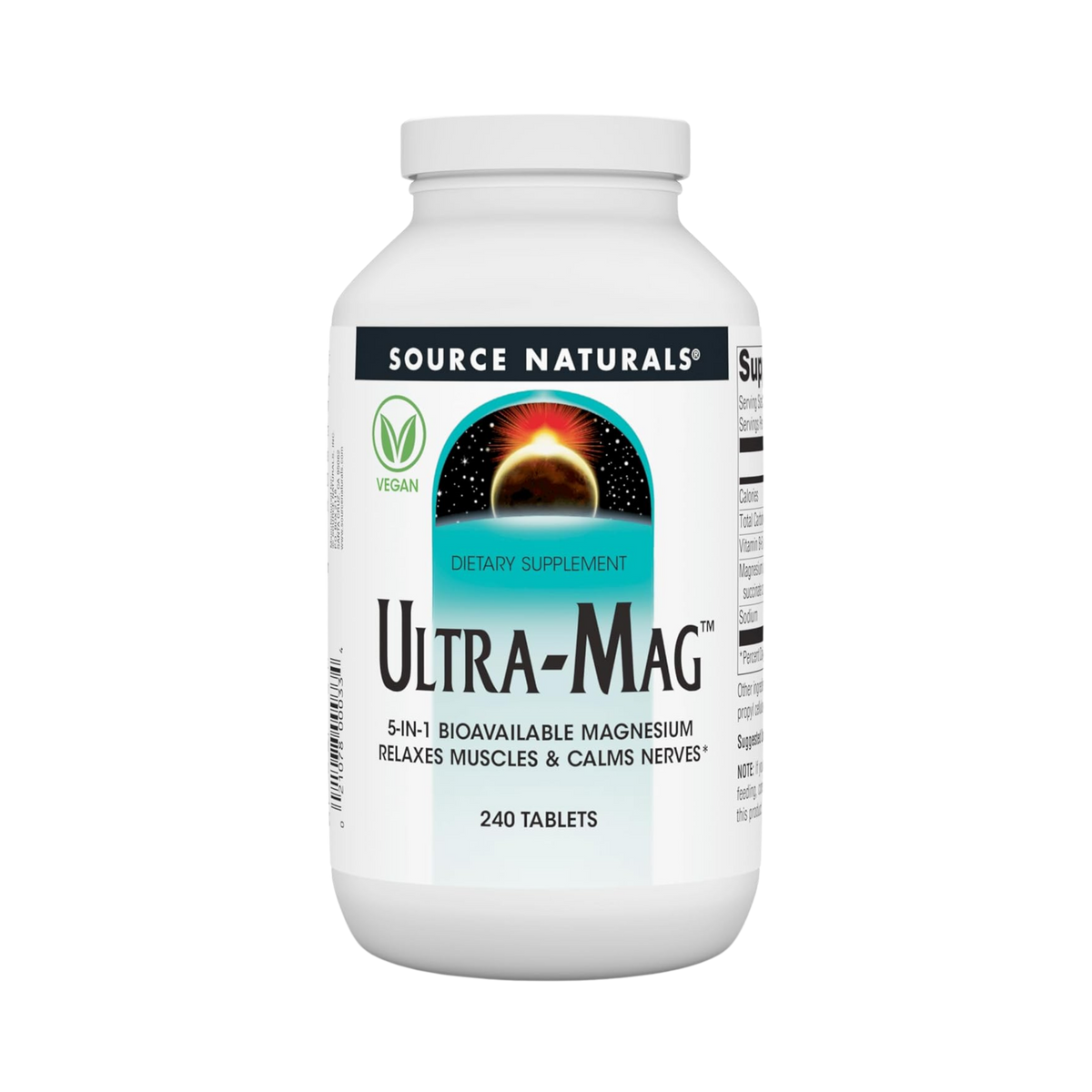 Source Naturals, Ultra-Mag, 240 Tablets