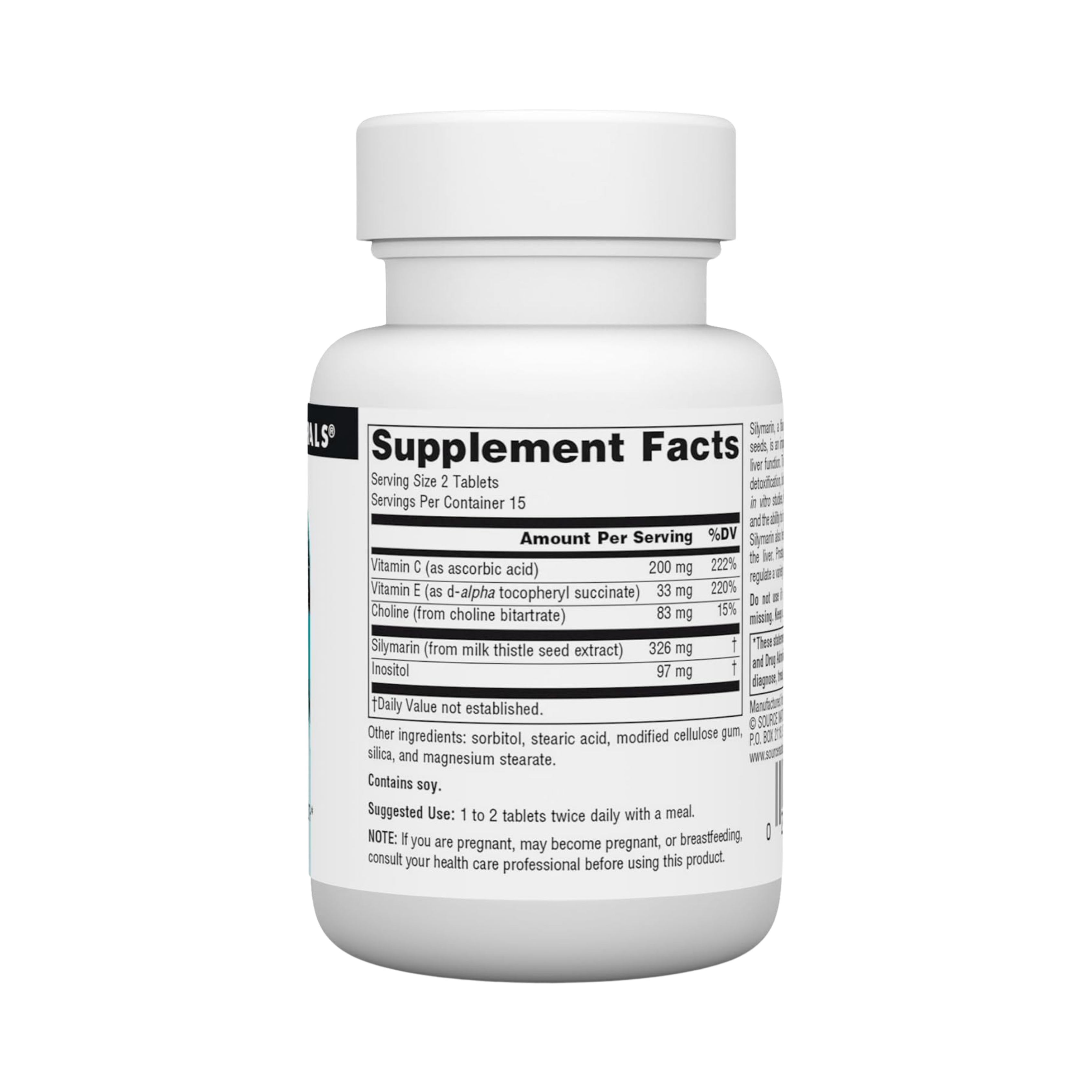 Source Naturals, Silymarin Plus, 30 Tablets