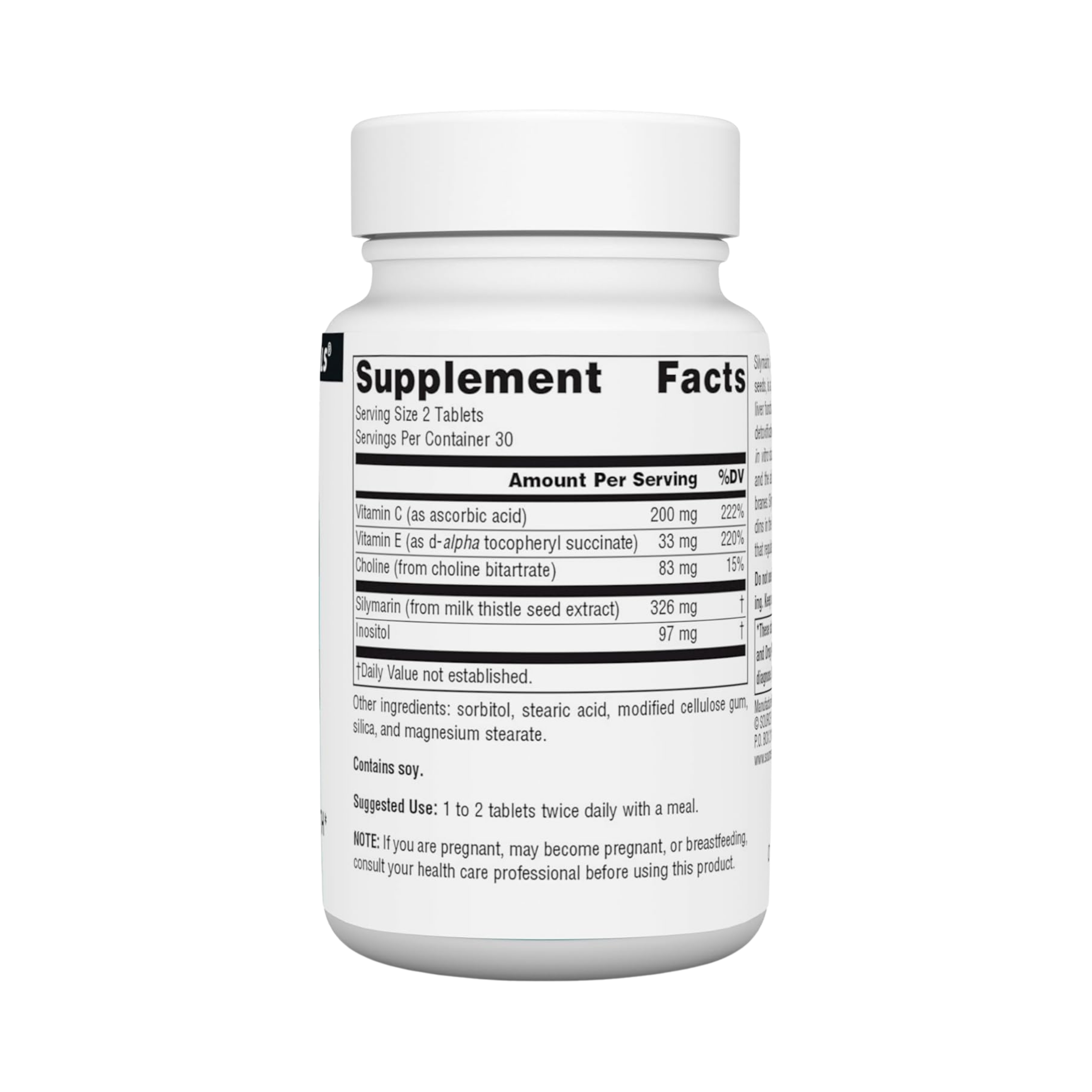 Source Naturals, Silymarin Plus, 60 Tablets