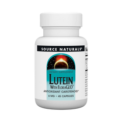 Source Naturals Lutein with FloraGLO, Antioxidant Carotenoid, 6 Mg, 45 Capsules