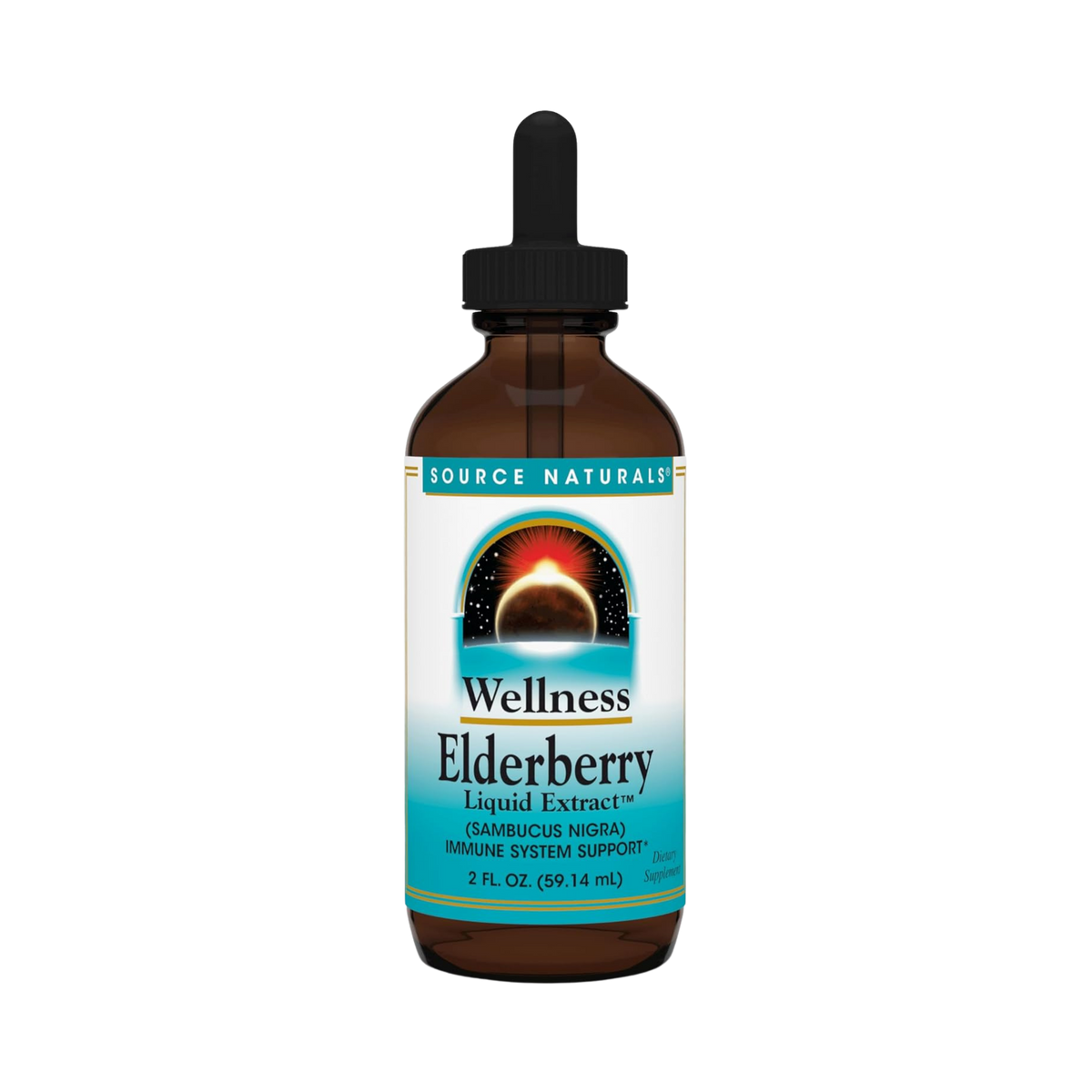 Source Naturals, Wellness Elderberry Liquid Extract, 2 Oz