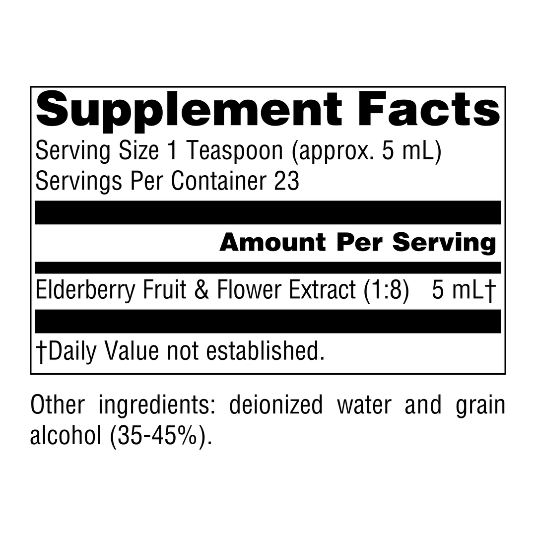 Source Naturals, Wellness Elderberry Liquid Extract, 4 Oz